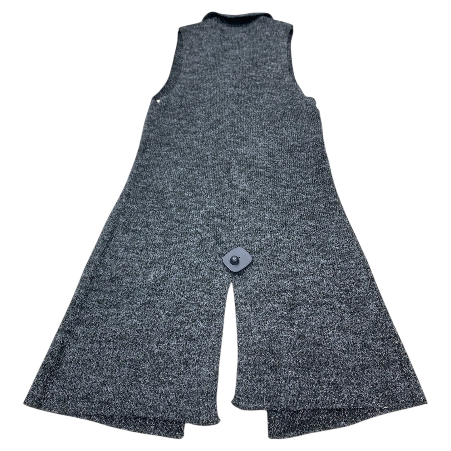 Vest Faux Fur & Sherpa By Active Usa In Grey, Size:S