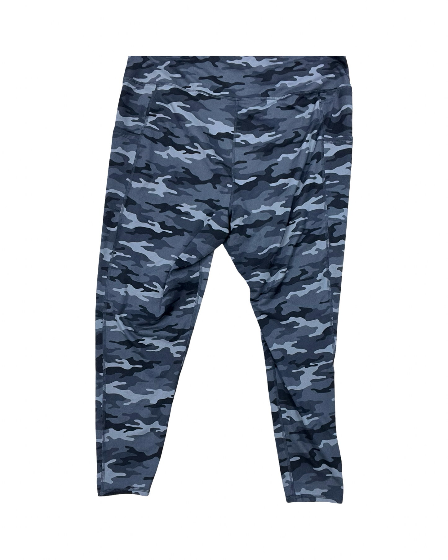 Athletic Leggings By Maurices In Camouflage Print, Size:2X