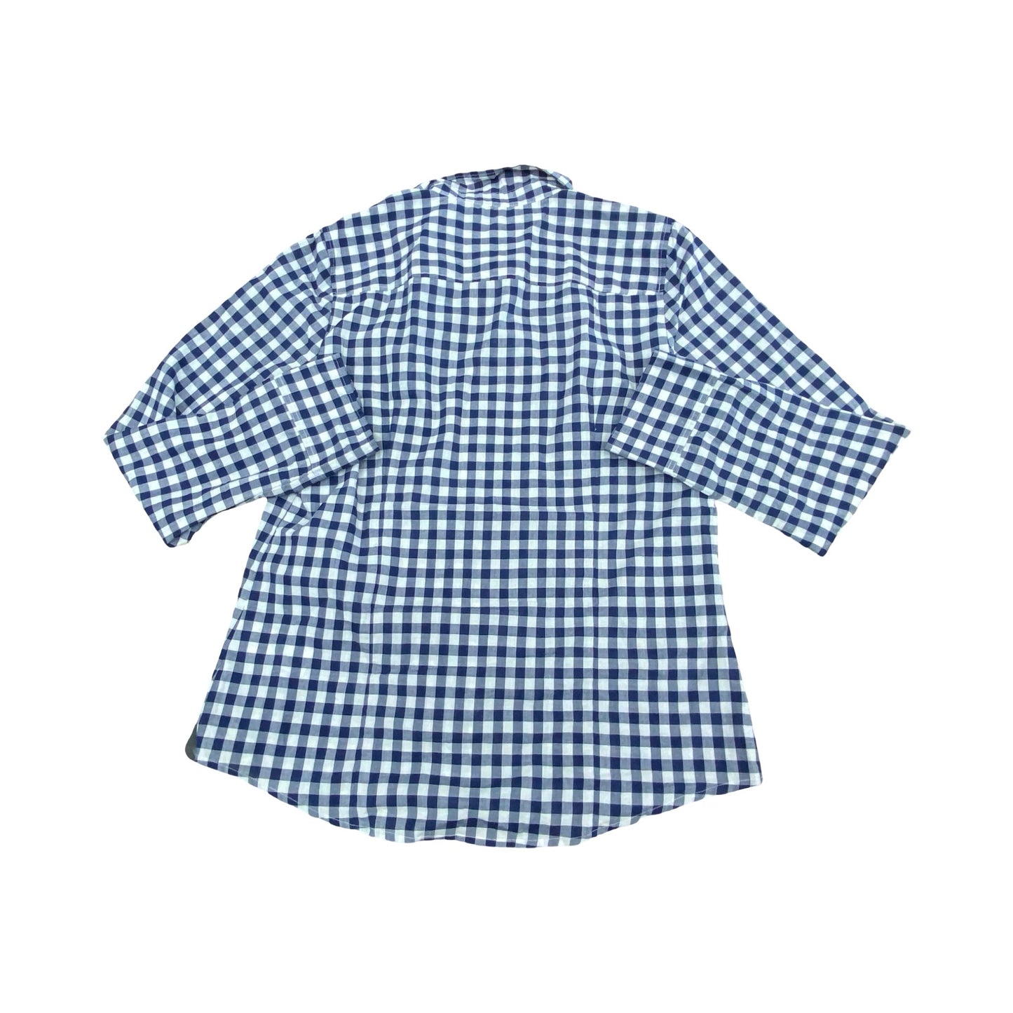 Top Ls By J. Crew In Checkered Pattern, Size:M