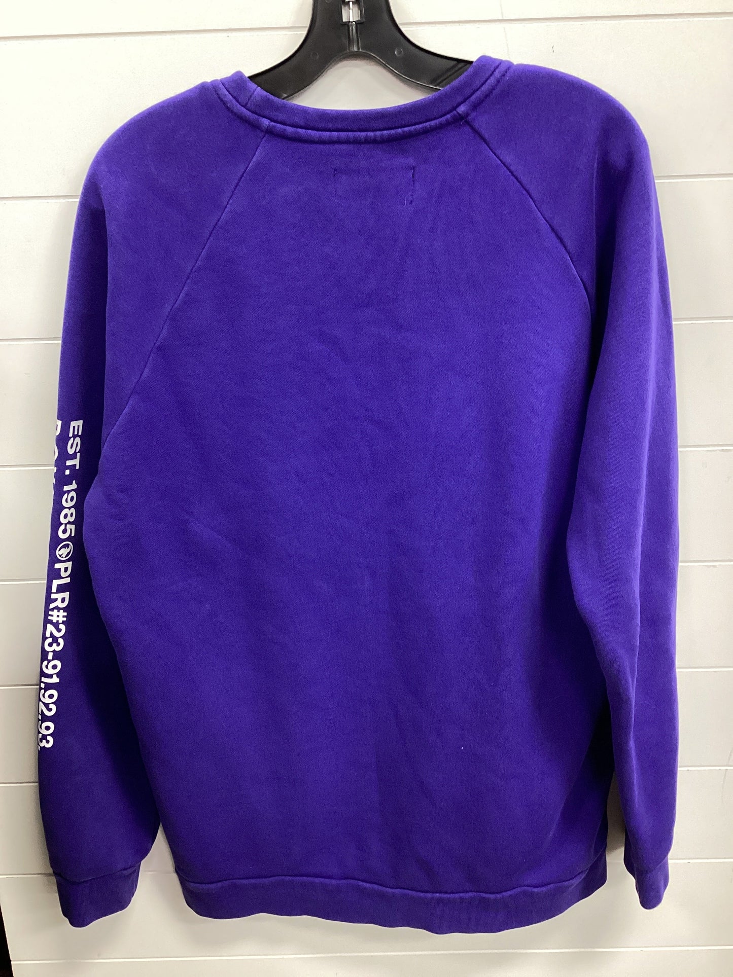 Sweatshirt Luxury Designer By Jordan In Purple, Size:L