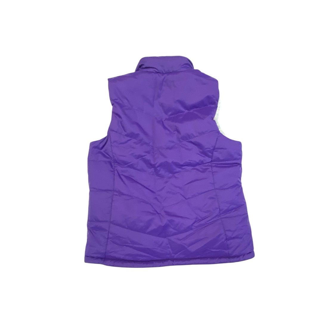 Vest Puffer & Quilted By Nfl In Purple, Size:M
