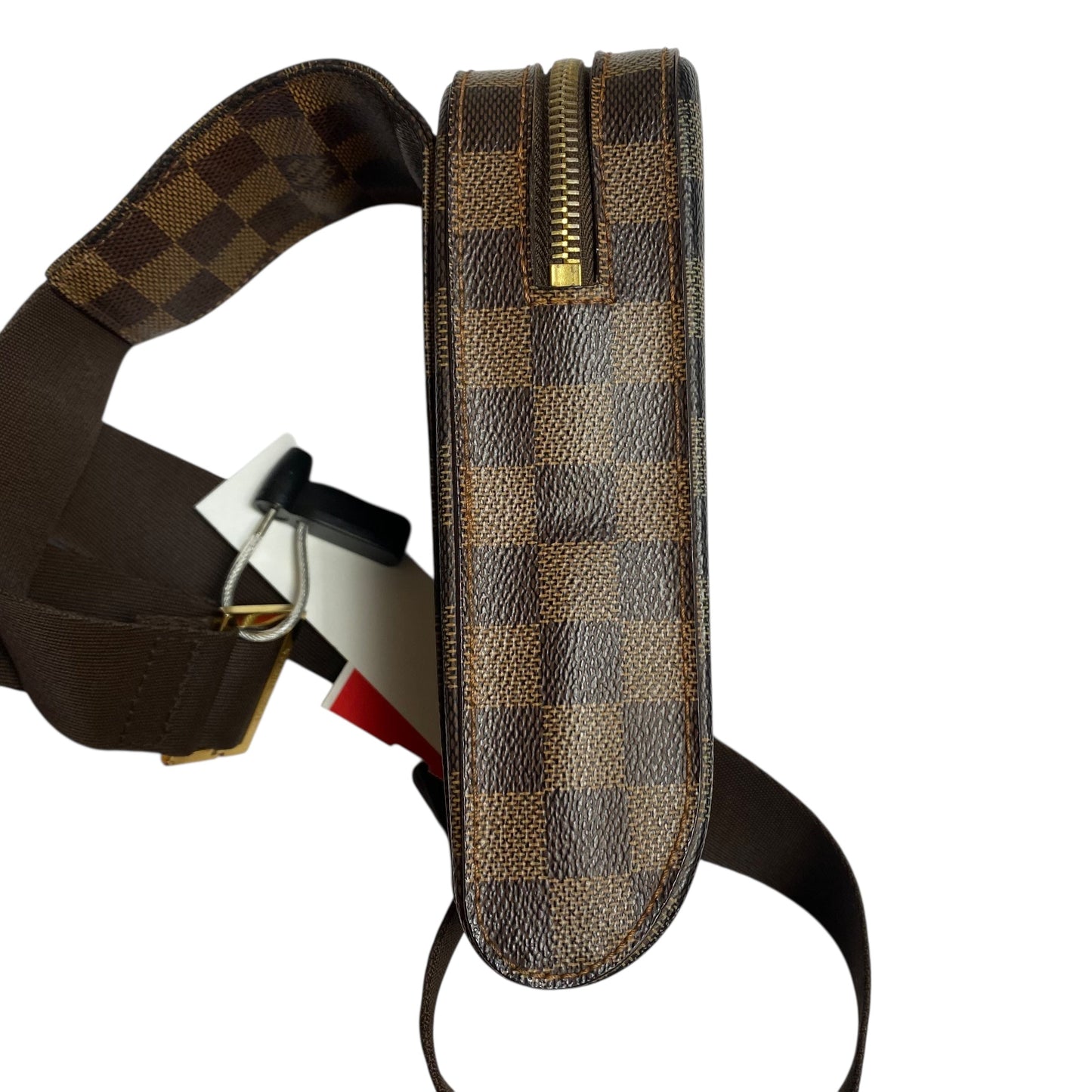 Belt Bag Luxury Designer By Louis Vuitton In Brown, Size:Small