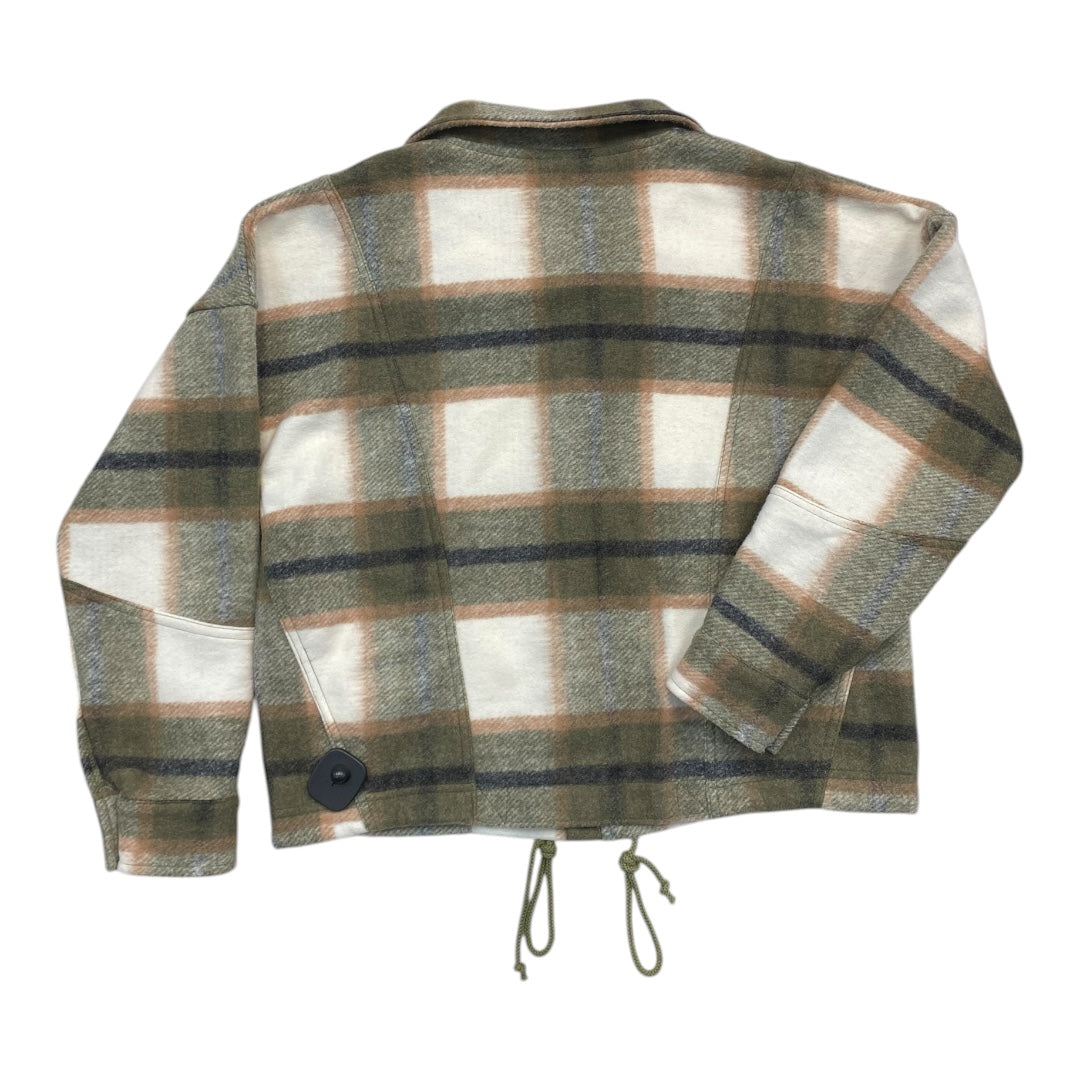 Blazer By Staccato In Plaid Pattern, Size:L