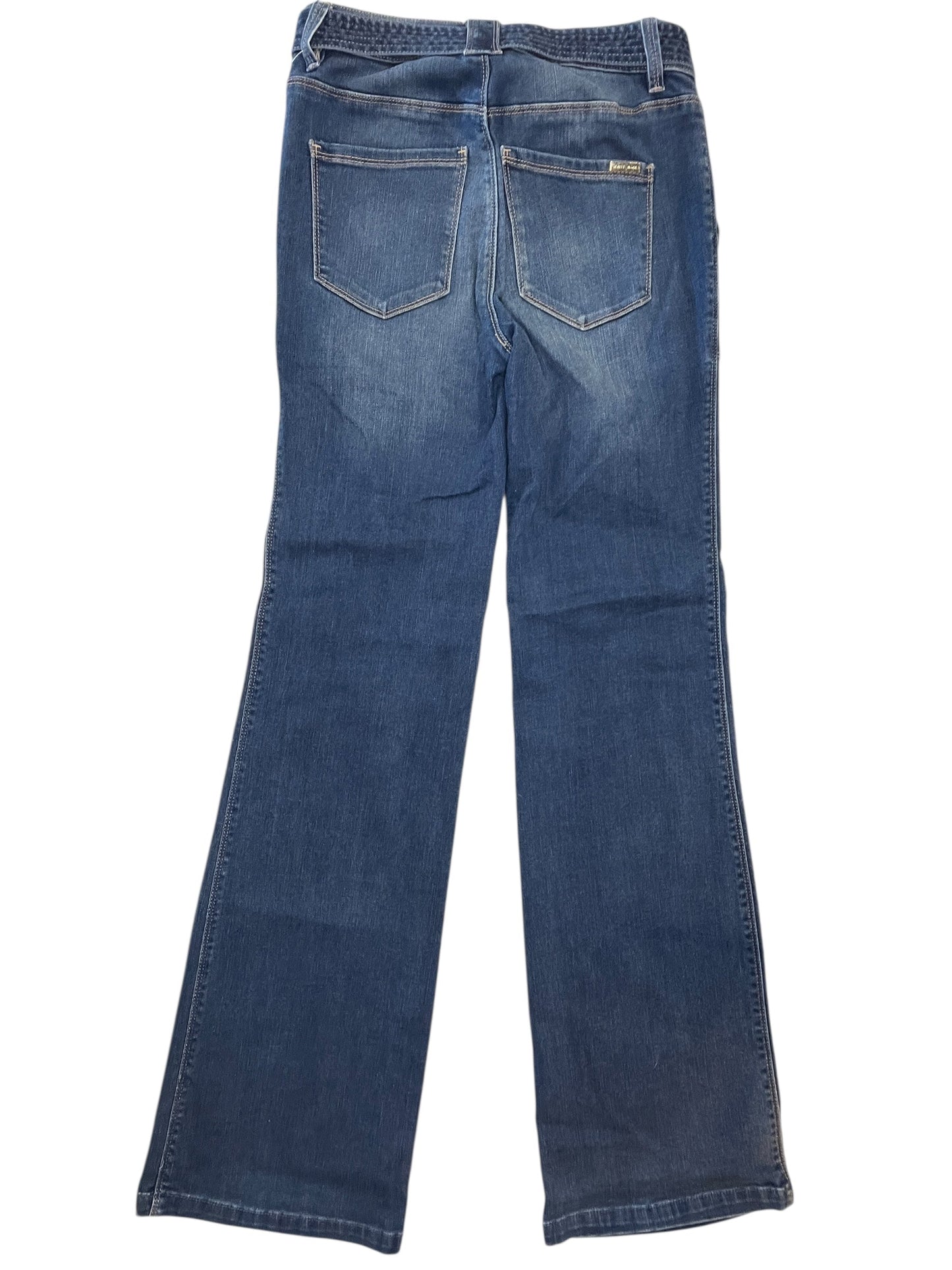 Jeans Flared By White House Black Market In Blue Denim, Size:2