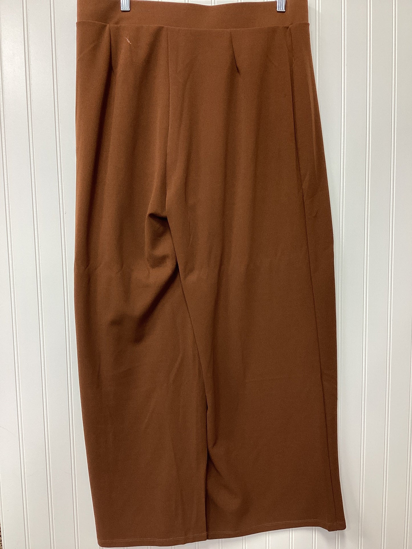 Pants Dress By Harper In Brown, Size:1X