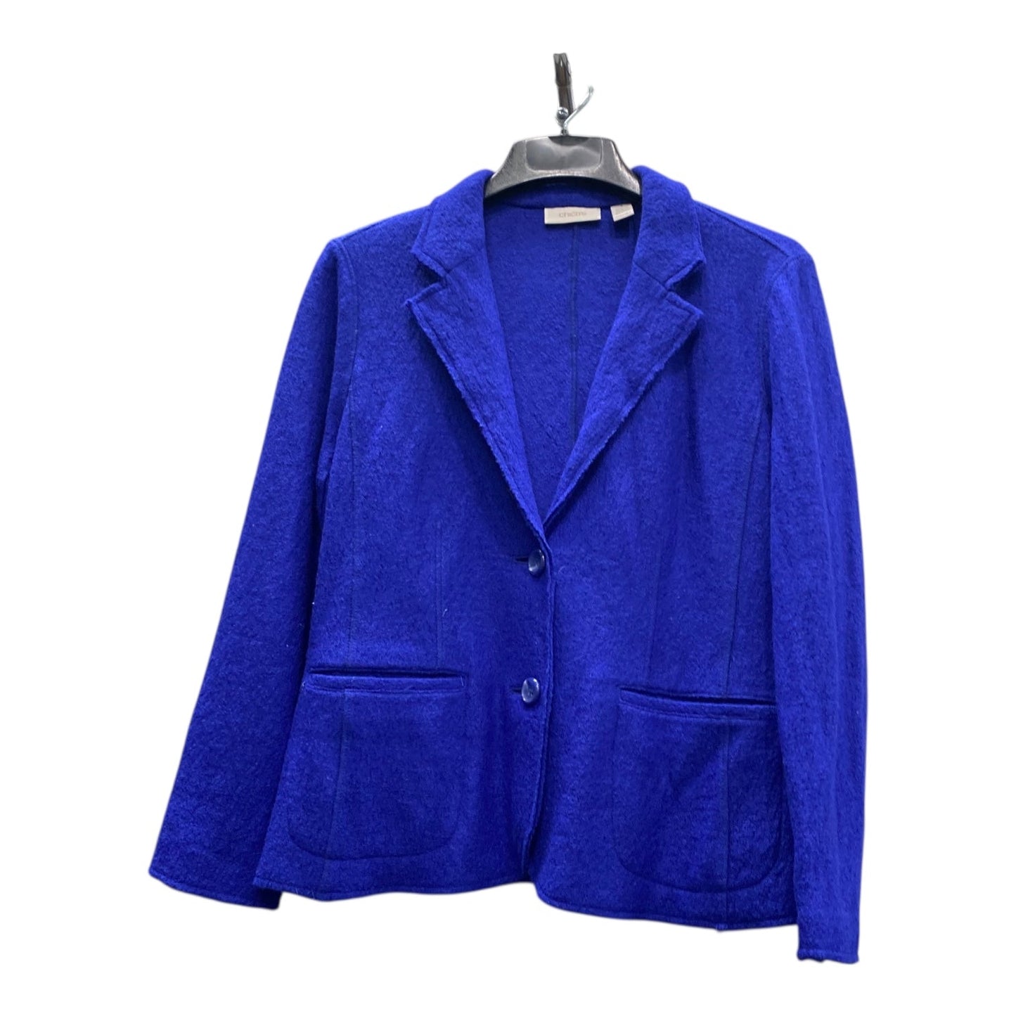 Blazer By Chicos In Blue, Size:M