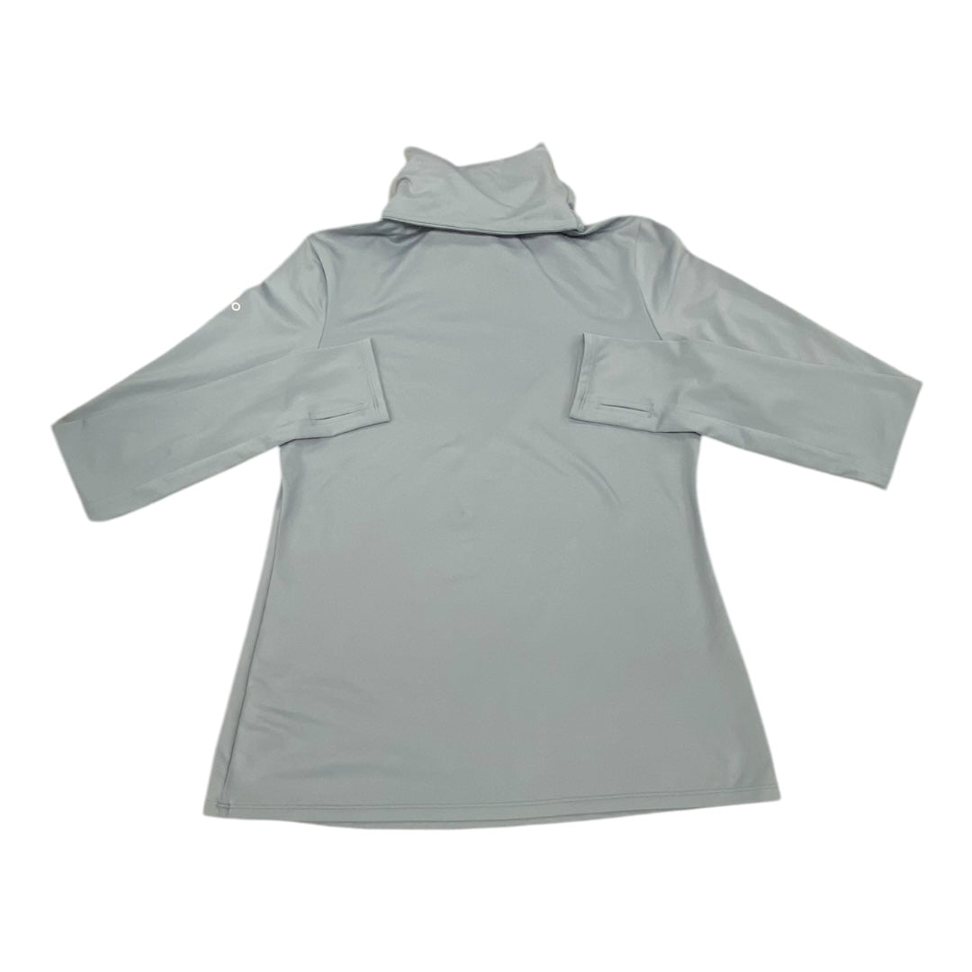 Athletic Top Ls Collar By Alo In Blue, Size:L