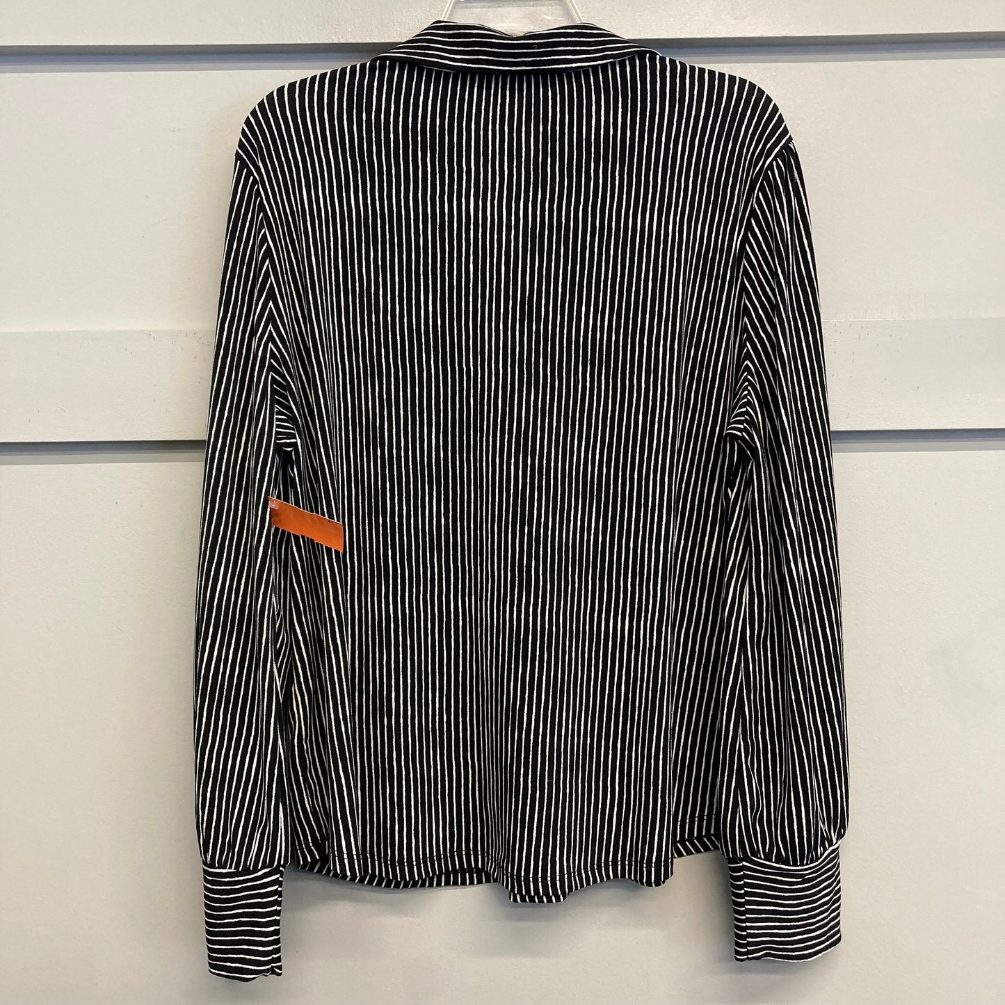 Top Ls By Adrianna Papell In Striped Pattern, Size:Xl