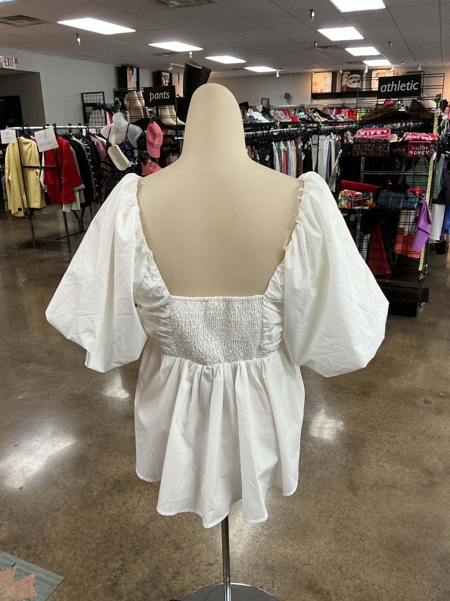 Top Ss By Entro In White, Size:L