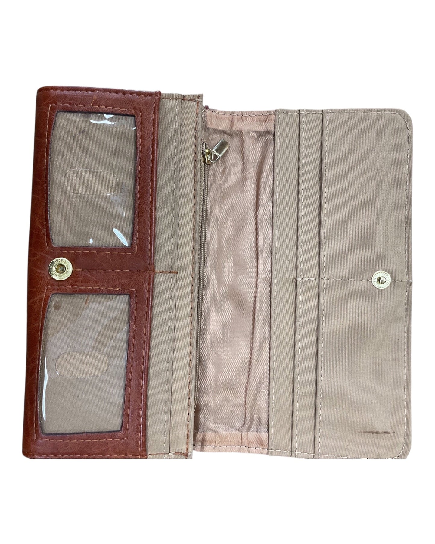 Wallet By Max Studio In Brown, Size:Medium