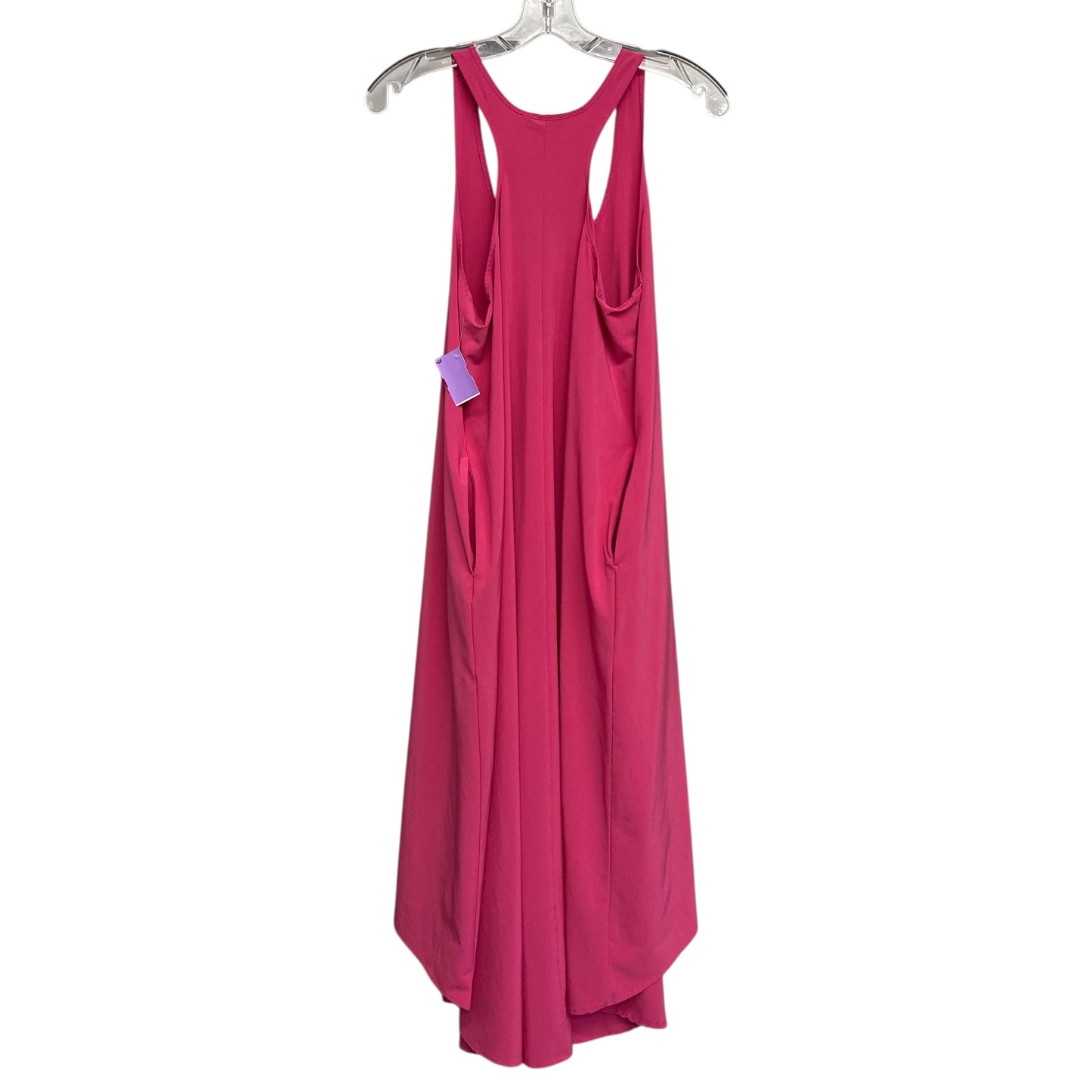 Dress Casual Midi By Athleta In Pink, Size:S