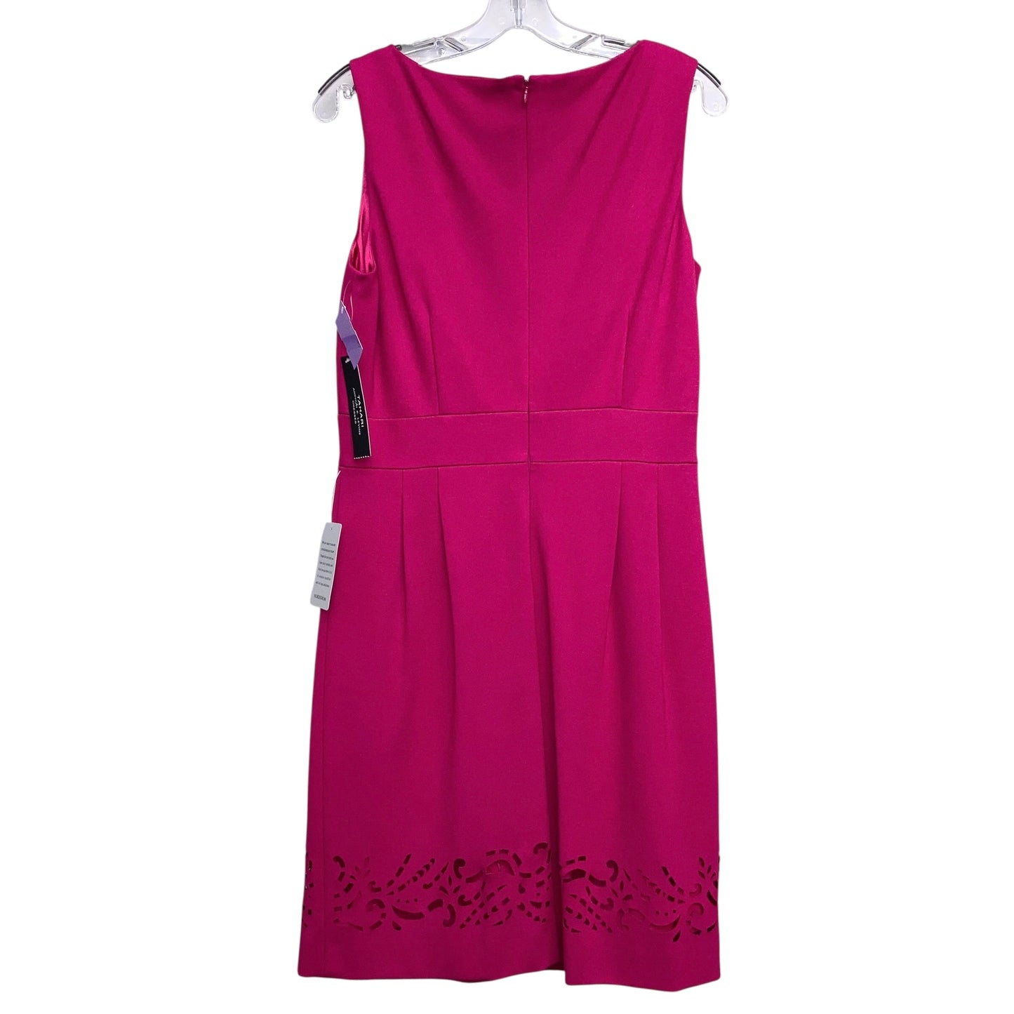 Dress Party Short By Tahari By Arthur Levine In Pink, Size:M