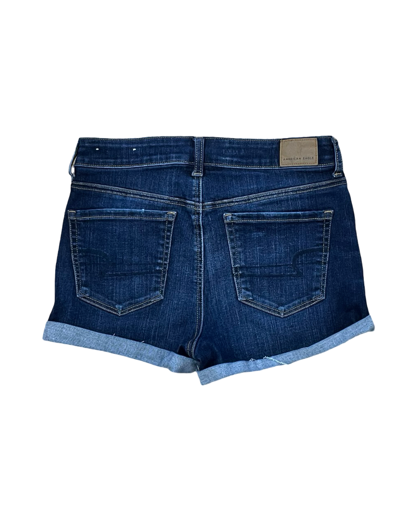 Shorts By American Eagle In Blue Denim, Size:6