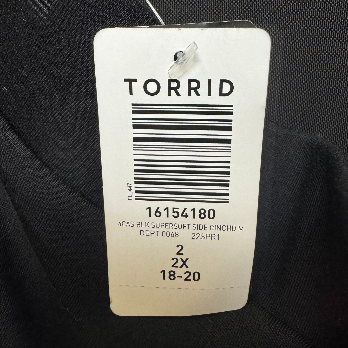 Super Soft Side Cinched Skirt Midi By Torrid In Black, Size: 2X