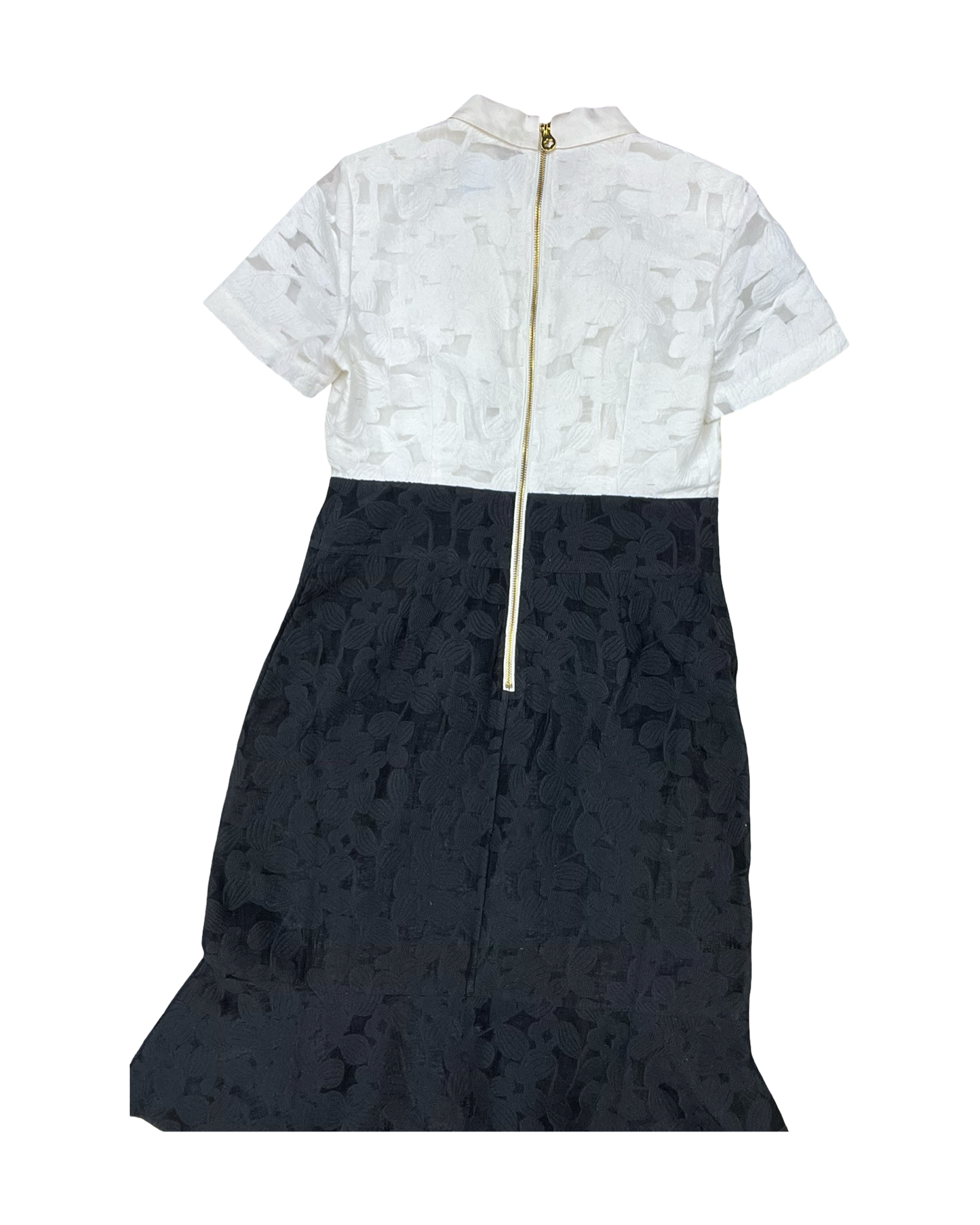 Dress Casual Midi By Draper James In Black & White, Size:S