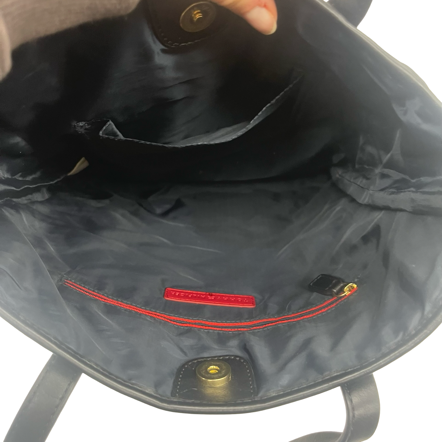 Tote By Tommy Hilfiger In Black, Size:Medium