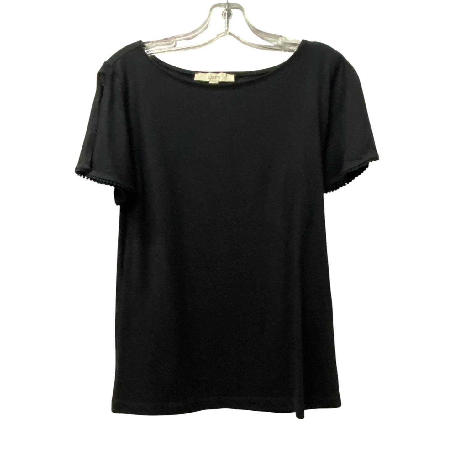 Top Ss By Loft In Black, Size:Xs