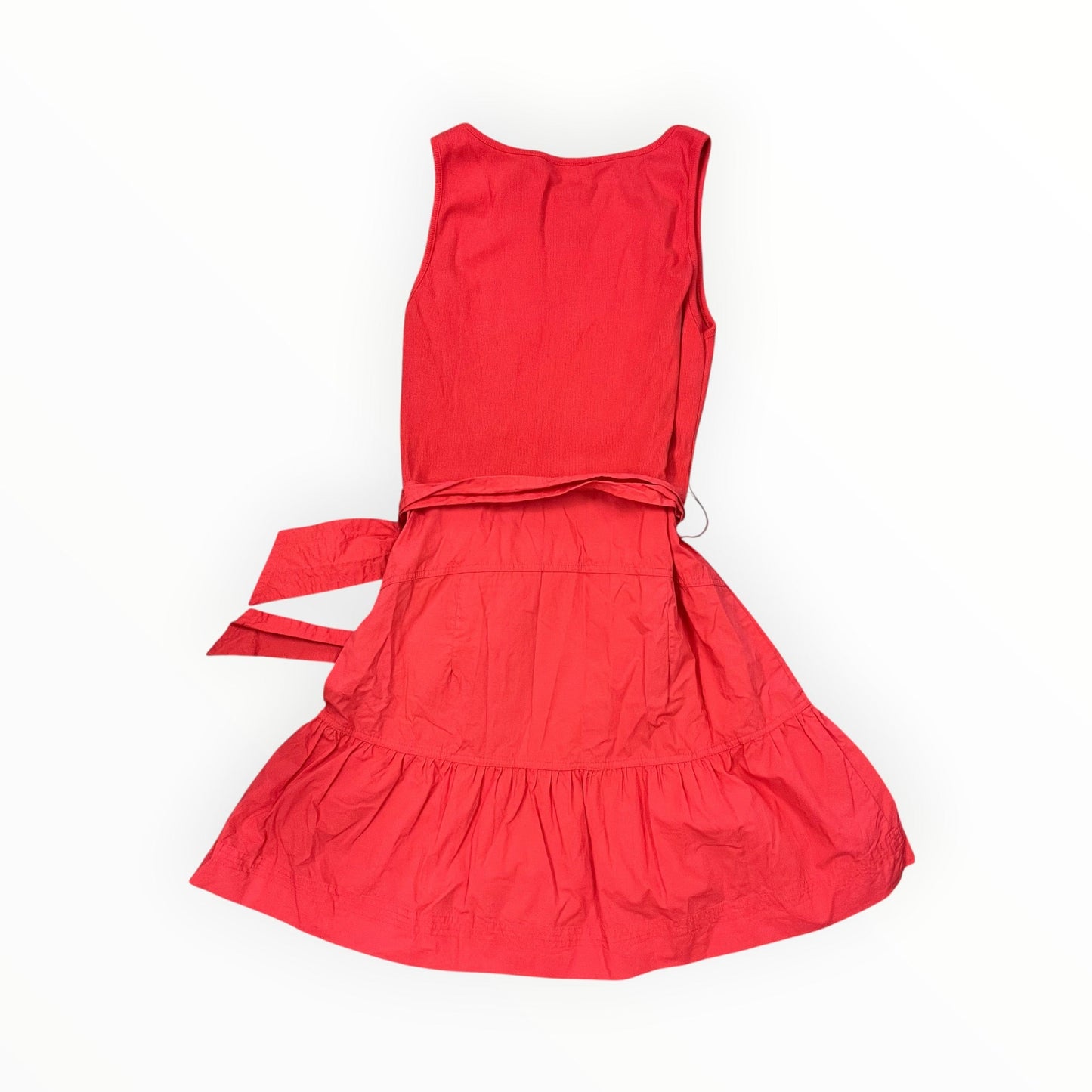 Dress Casual Midi By Tahari In Red, Size:L