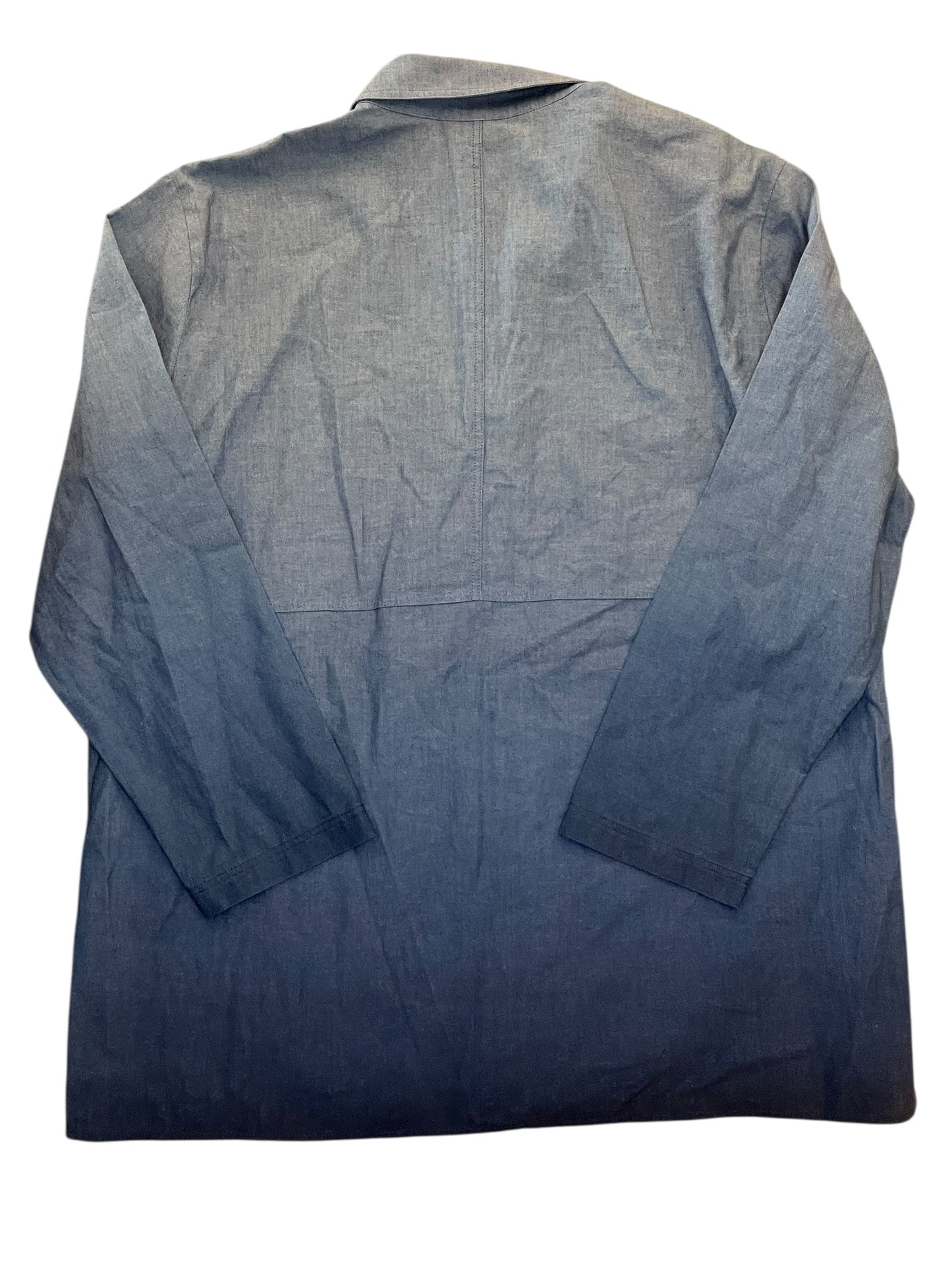 Top Ls Designer By Lafayette 148 In Blue, Size:M