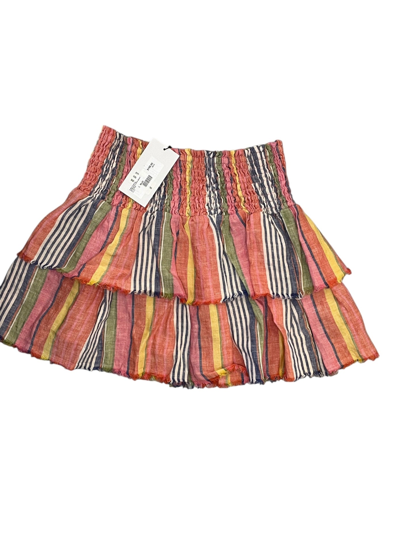 Skirt Mini & Short By Cma In Striped Pattern, Size:L