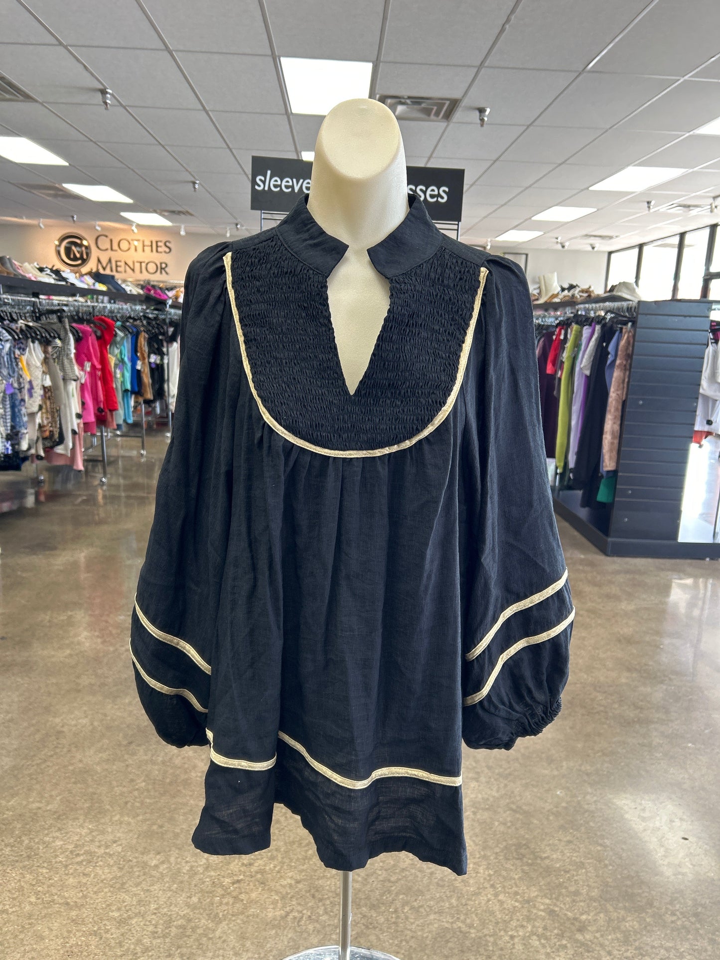 Top Ls By Umgee In Black, Size:M