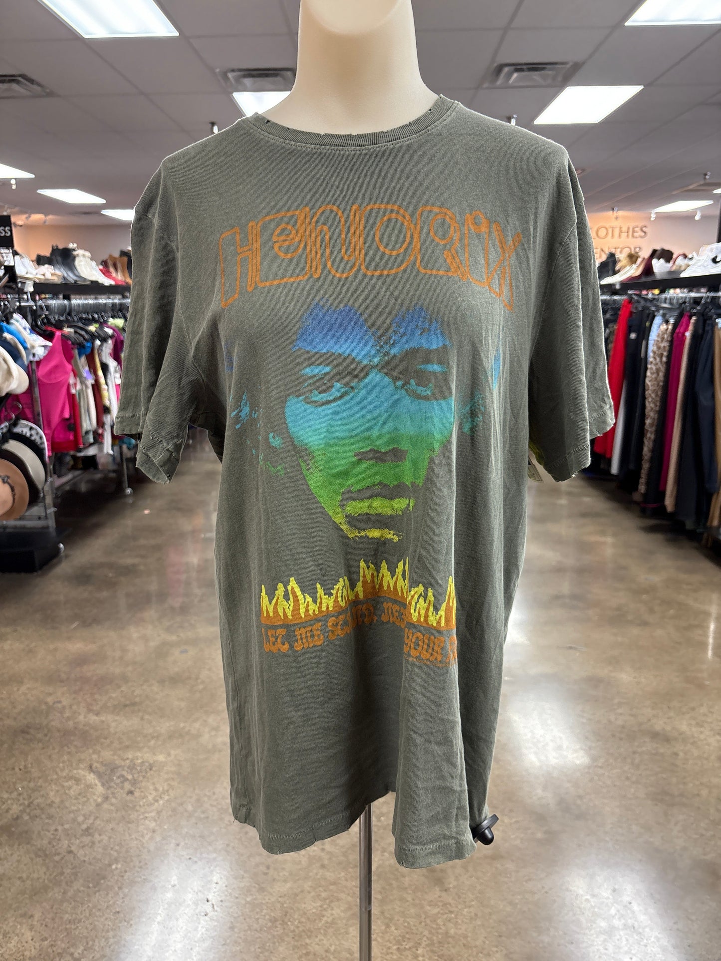 Top Ss By Junk Food In Green, Size:M