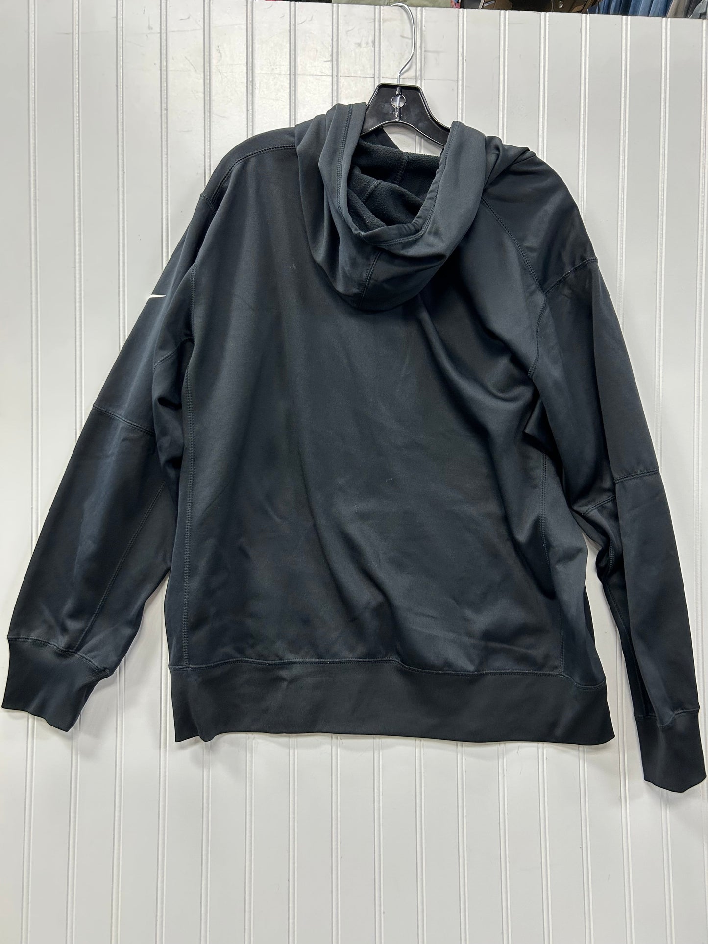 Athletic Sweatshirt Hoodie By Nike Apparel In Black, Size:Xl