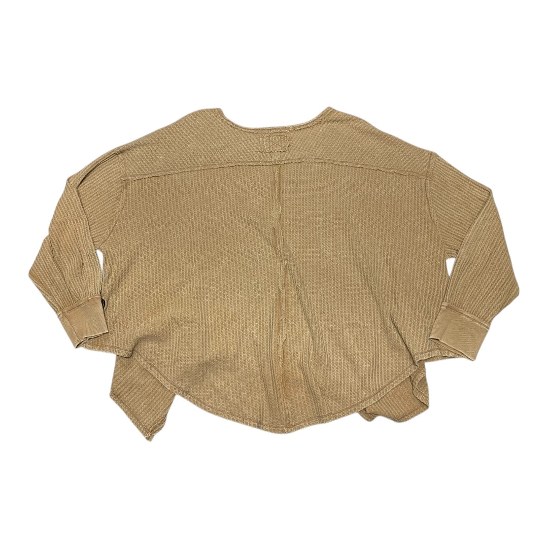 Top Ls By We The Free In Tan, Size:L