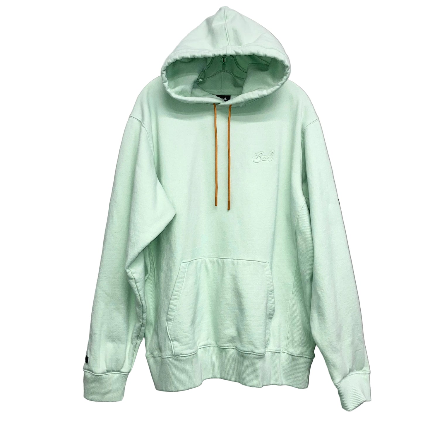 Athletic Sweatshirt Hoodie By Bad Birdie In Green, Size:Xl