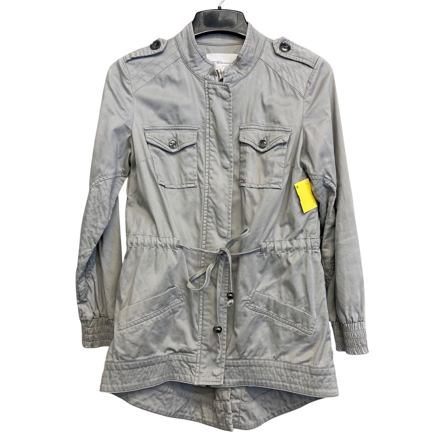 Jacket Utility By Bcbgmaxazria In Grey, Size:Xs