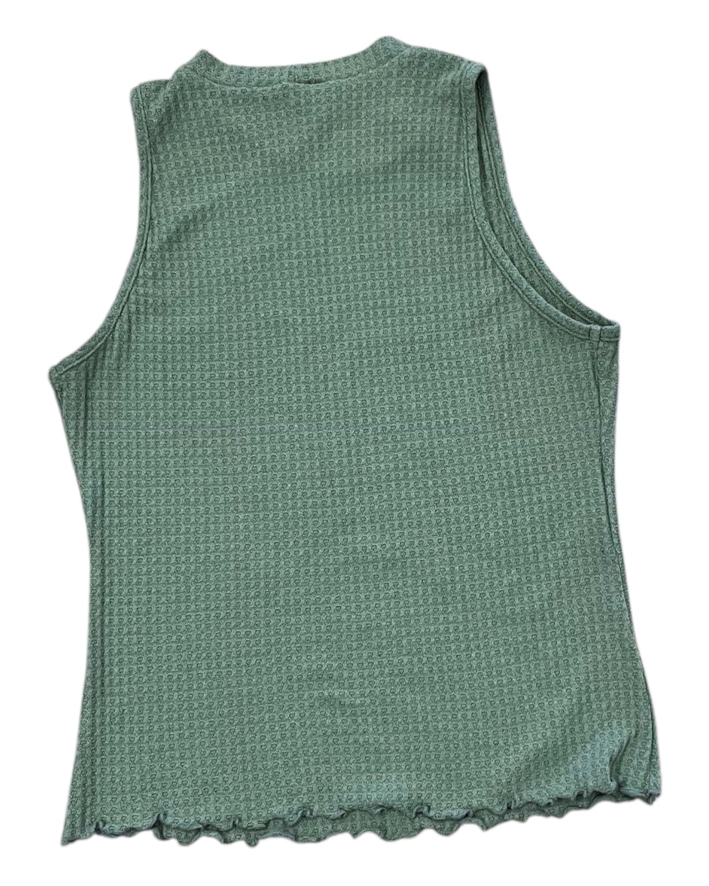 Top Sleeveless By Paper Crane In Green, Size:L