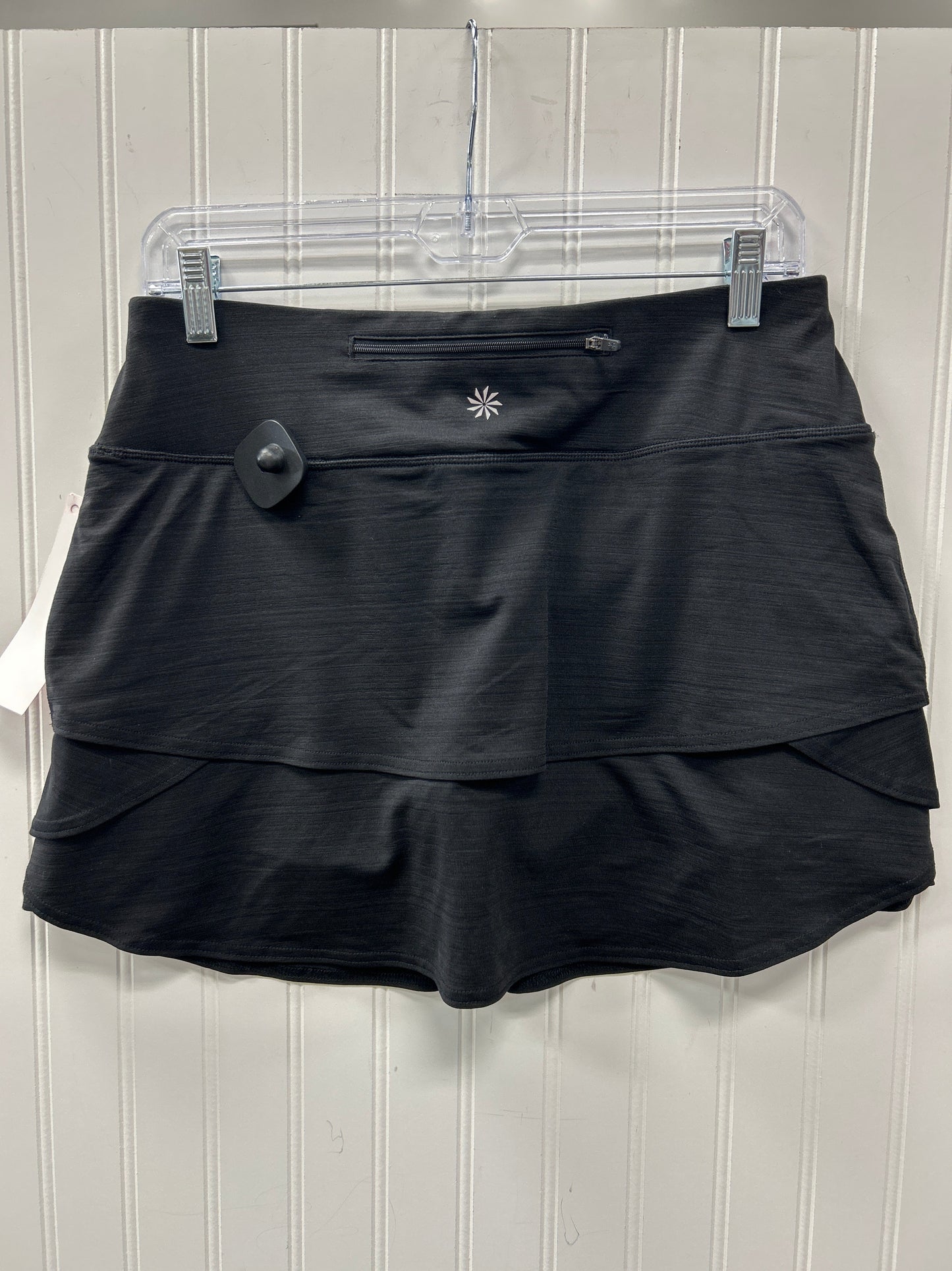 Athletic Skort By Athleta In Black, Size:S