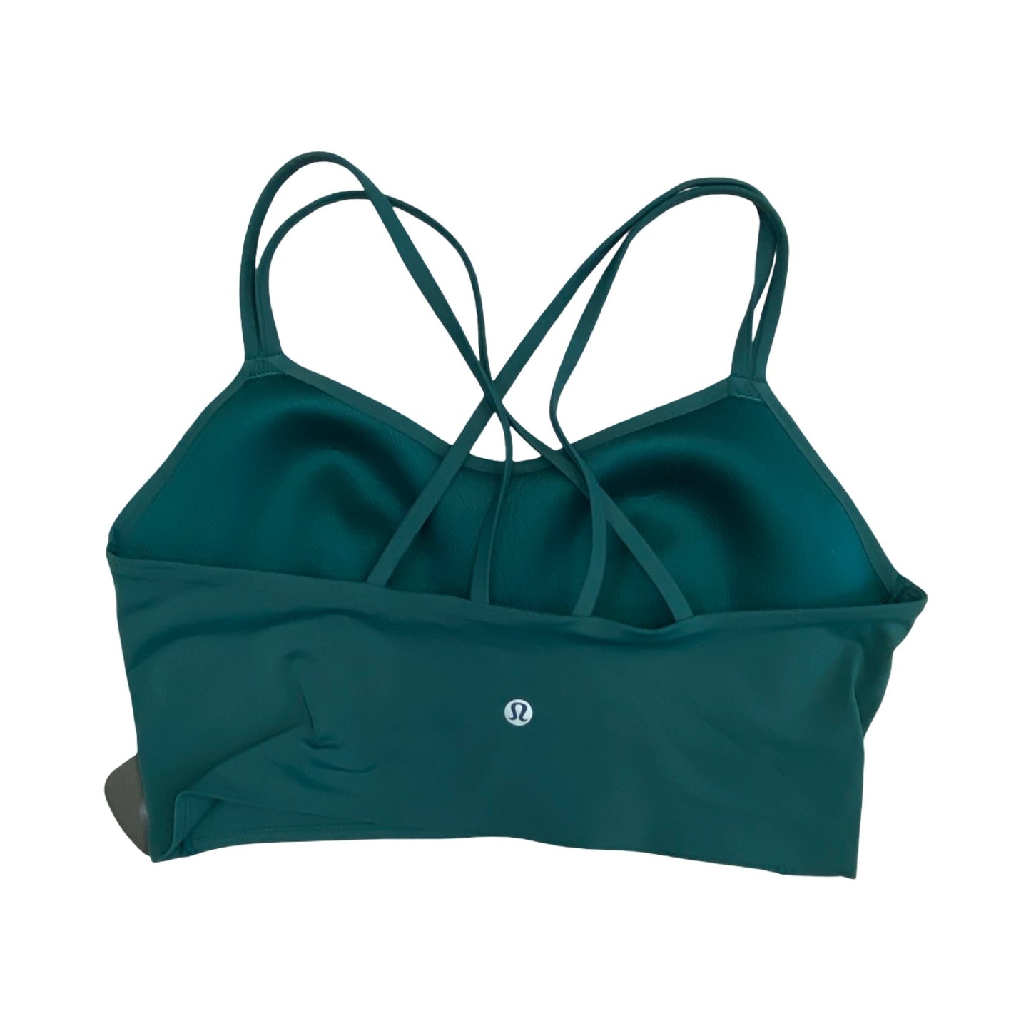Athletic Bra By Lululemon In Green, Size:M