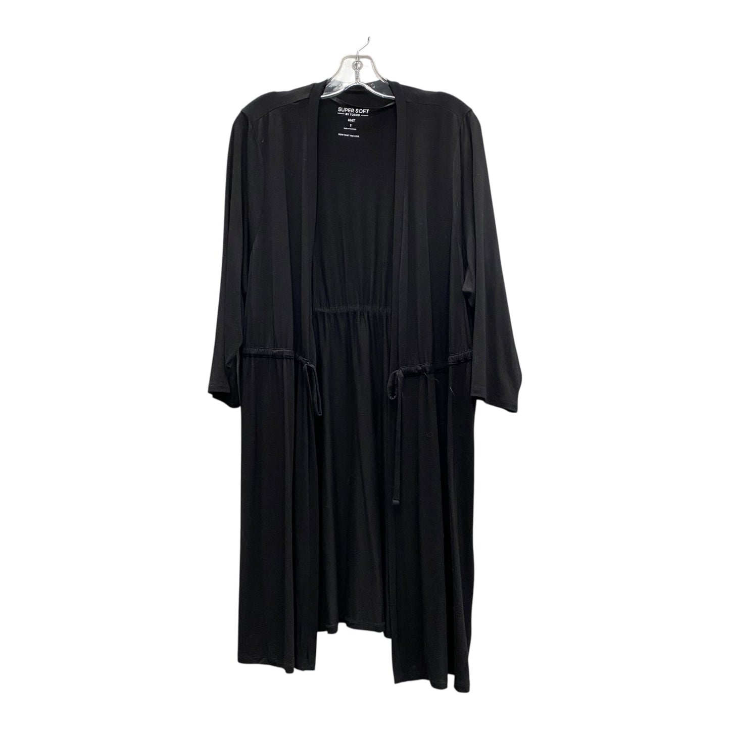 Cardigan By Torrid In Black, Size:1X