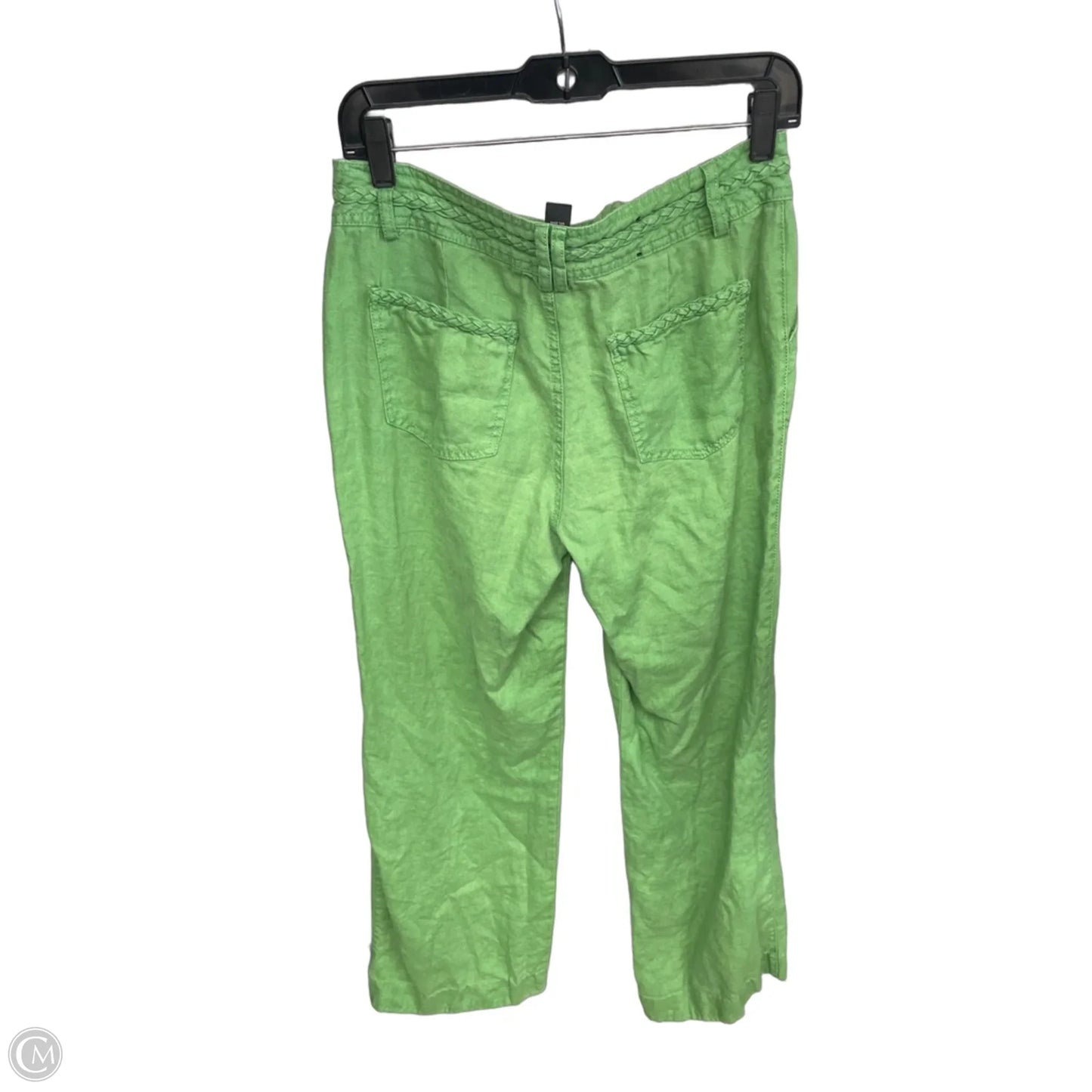 Pants Linen By Inc In Green, Size: 4