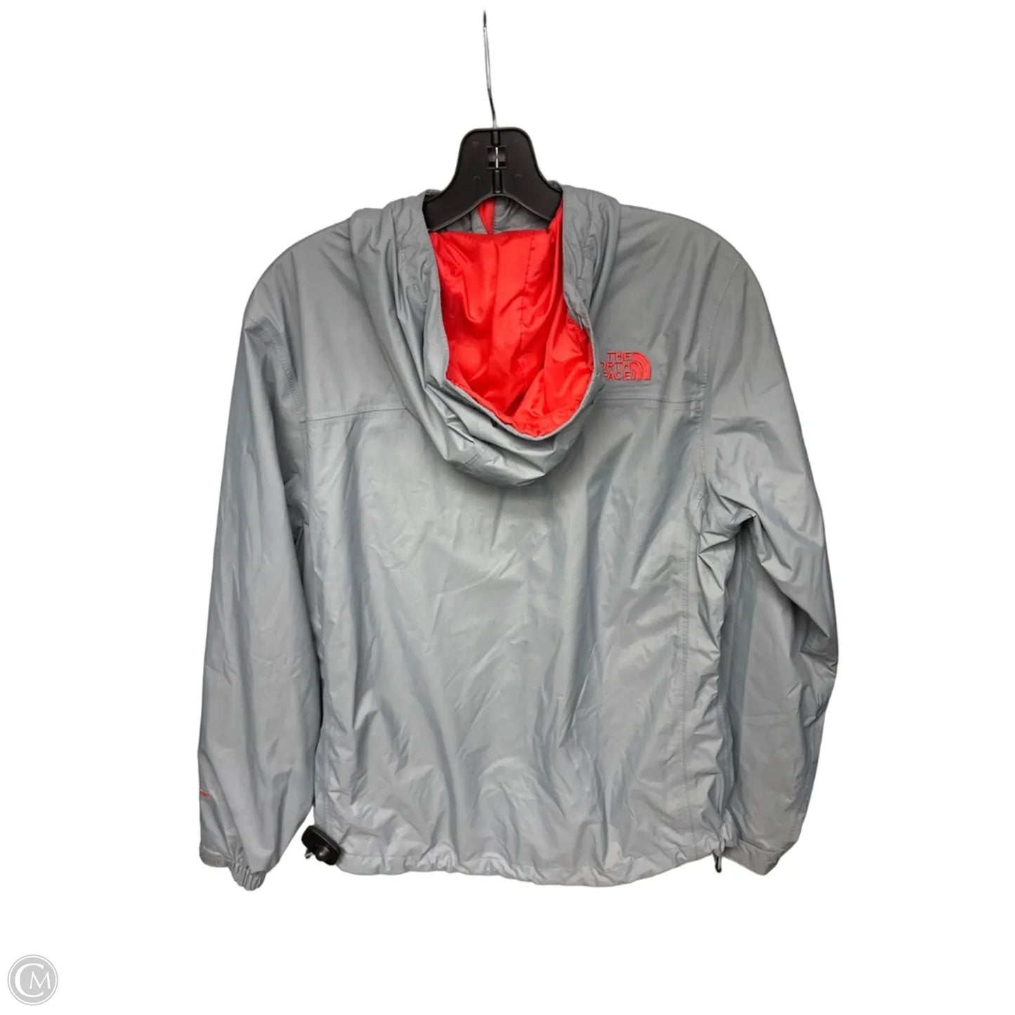 Jacket Windbreaker By The North Face In Grey, Size: S