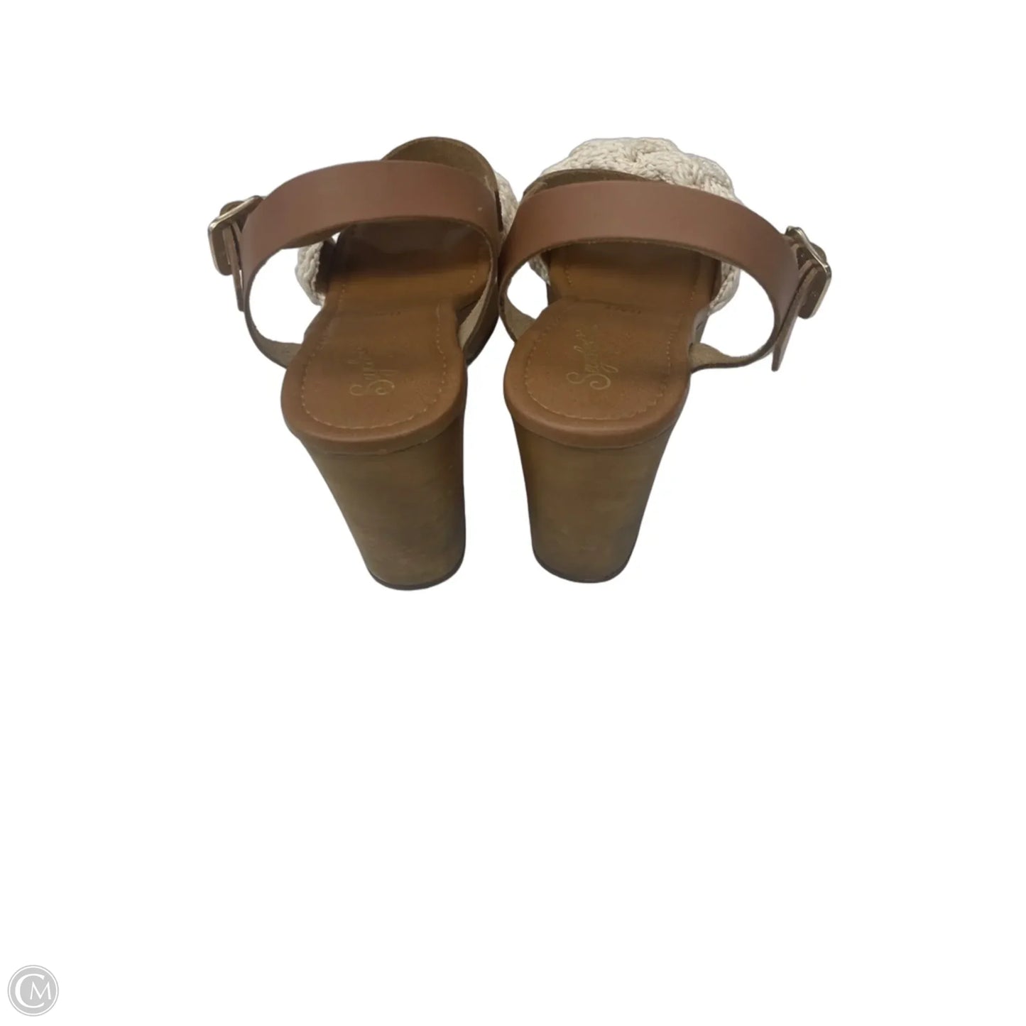 Shoes Heels Block By Seychelles In Tan, Size: 6.5