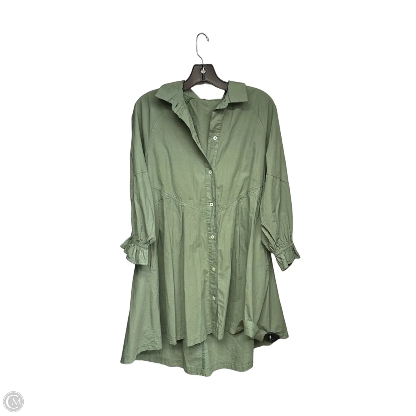 Dress Casual Midi By Free People In Green, Size: S