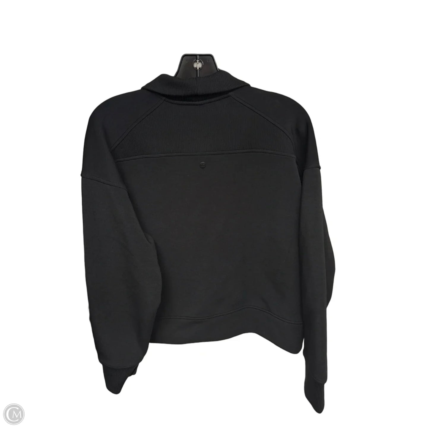 Athletic Sweatshirt Crewneck By Calia In Black, Size: M