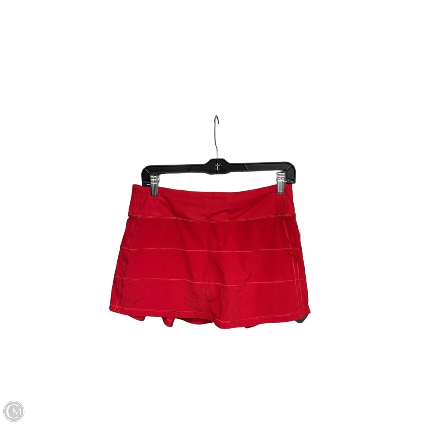 Athletic Skort By Lululemon In Red, Size: 6