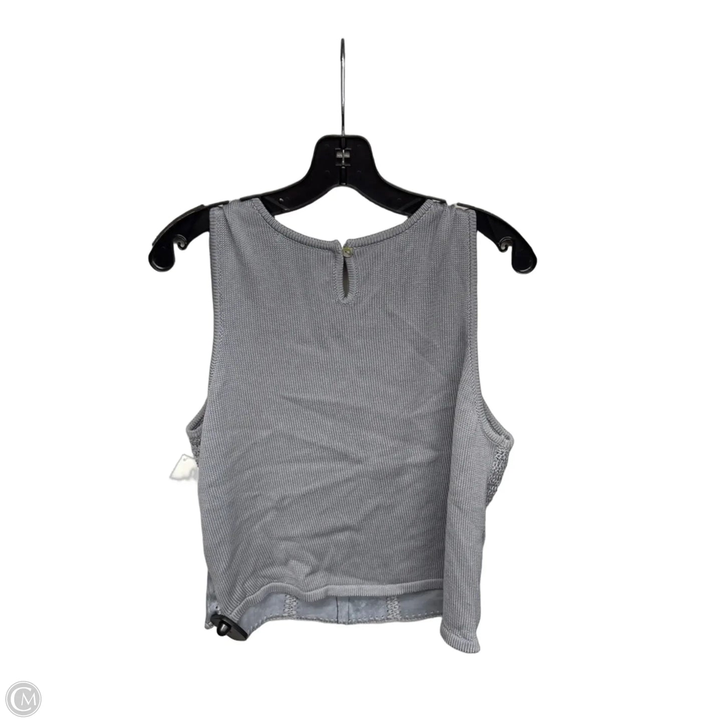 Top Sleeveless By Clothes Mentor In Blue, Size: M