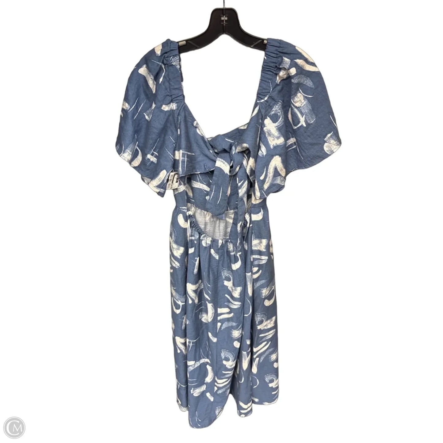 Dress Casual Maxi By A New Day In Blue & White, Size: S