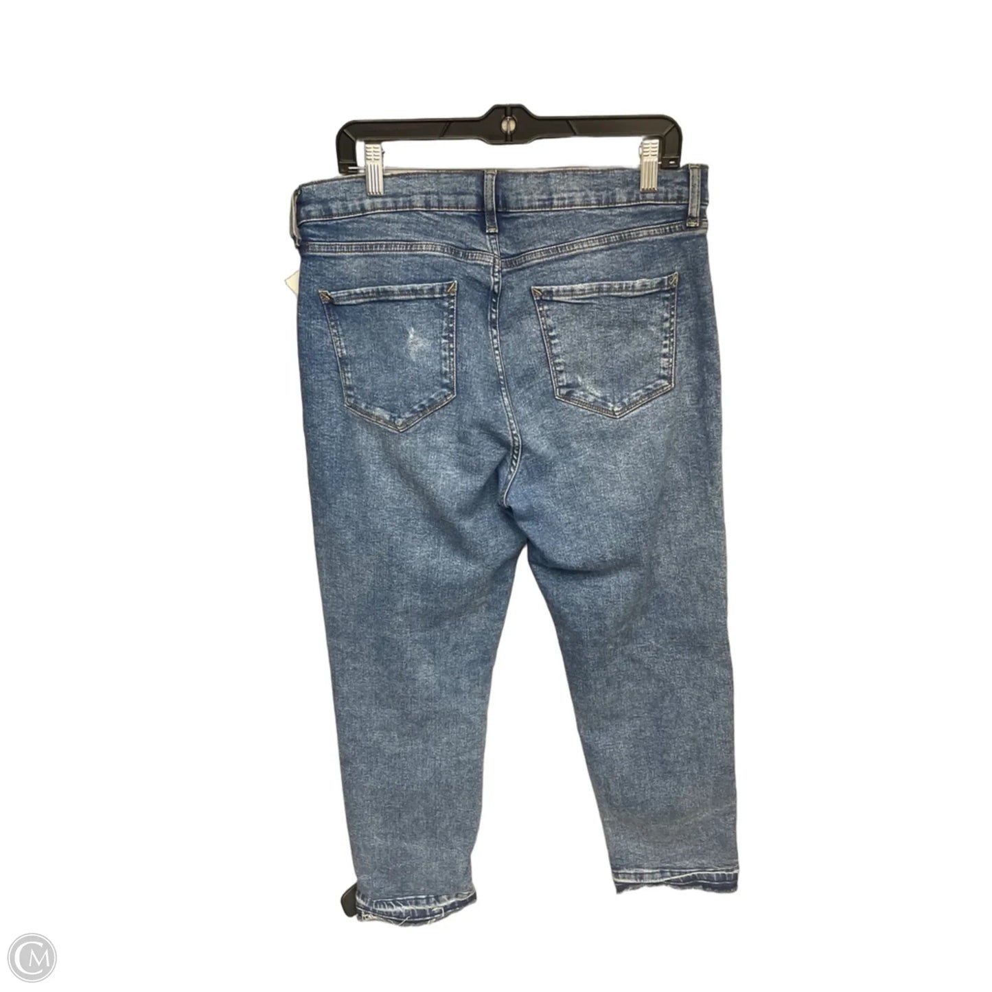 Jeans Straight By Ana In Blue Denim, Size: 14