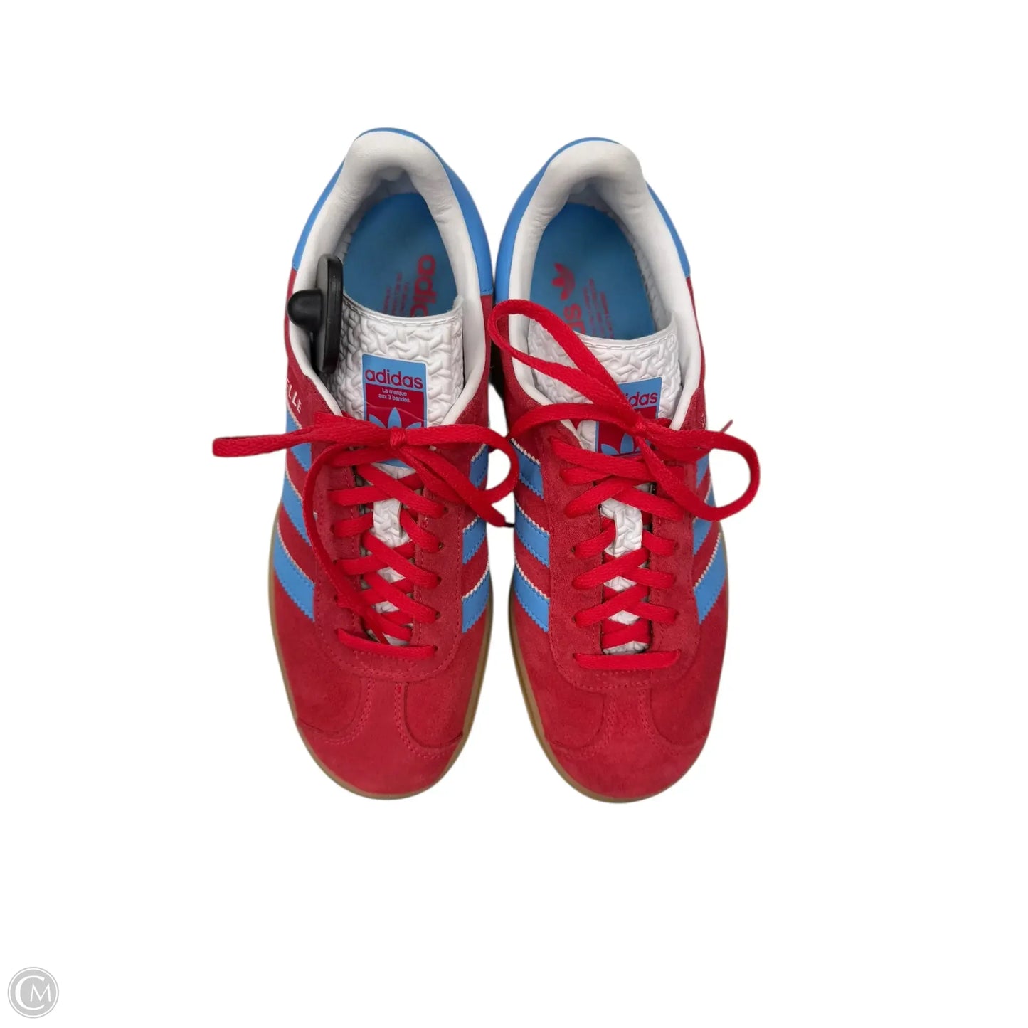 Shoes Sneakers By Adidas In Red & White, Size: 8
