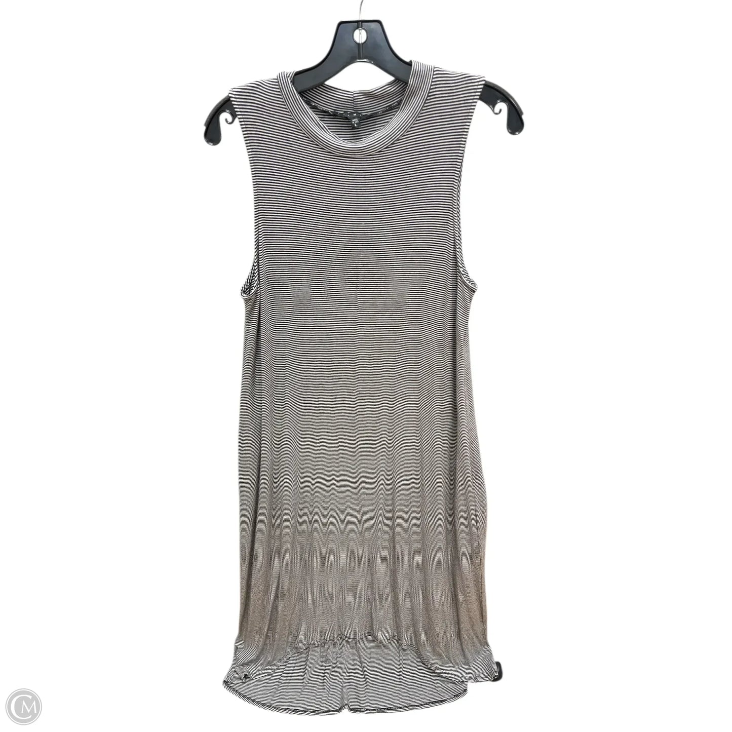 Dress Casual Midi By Tiana B In Black & White, Size: L