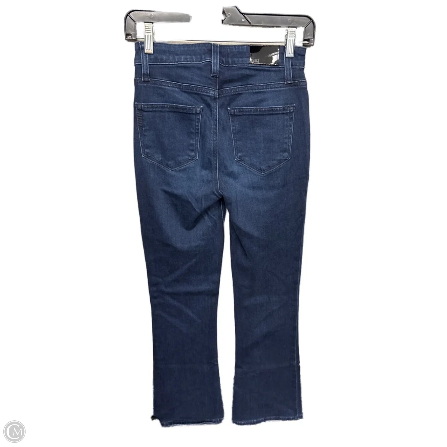 Jeans Flared By Paige In Blue Denim, Size: 2