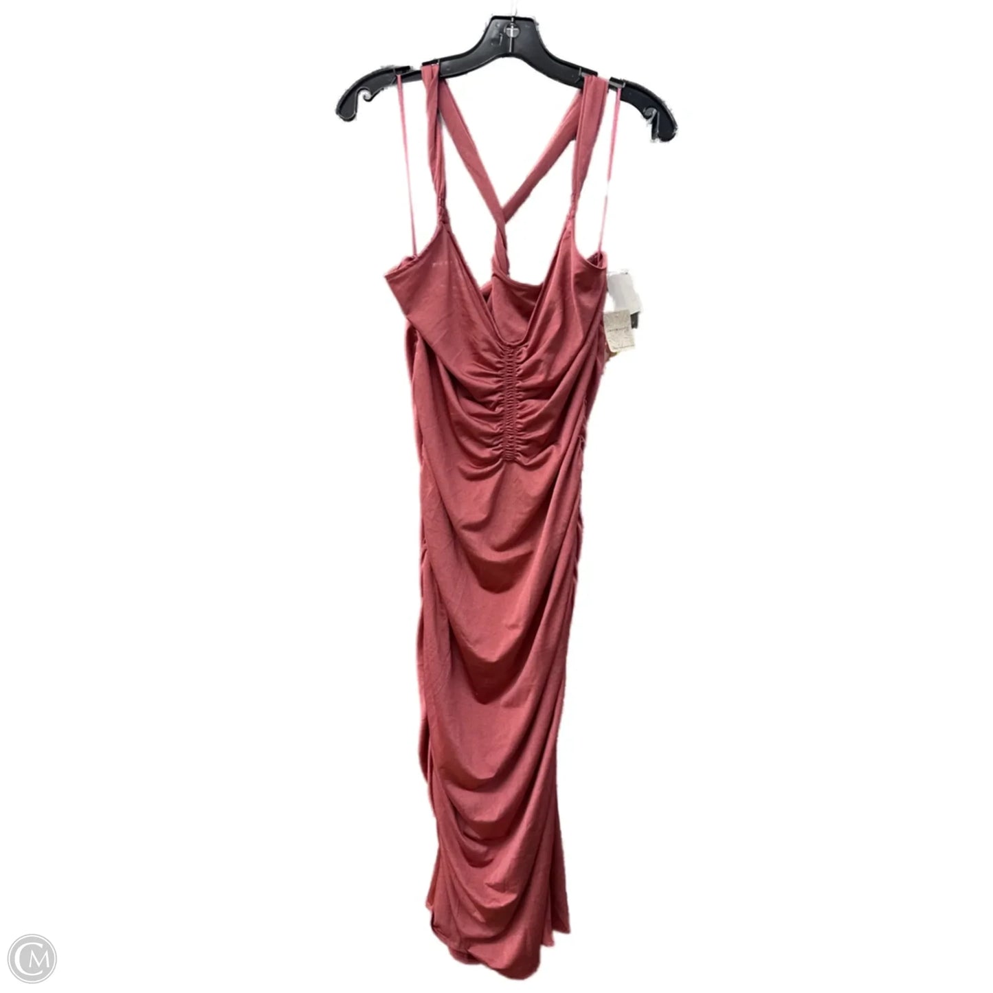 Dress Party Long By Free People In Pink, Size: L