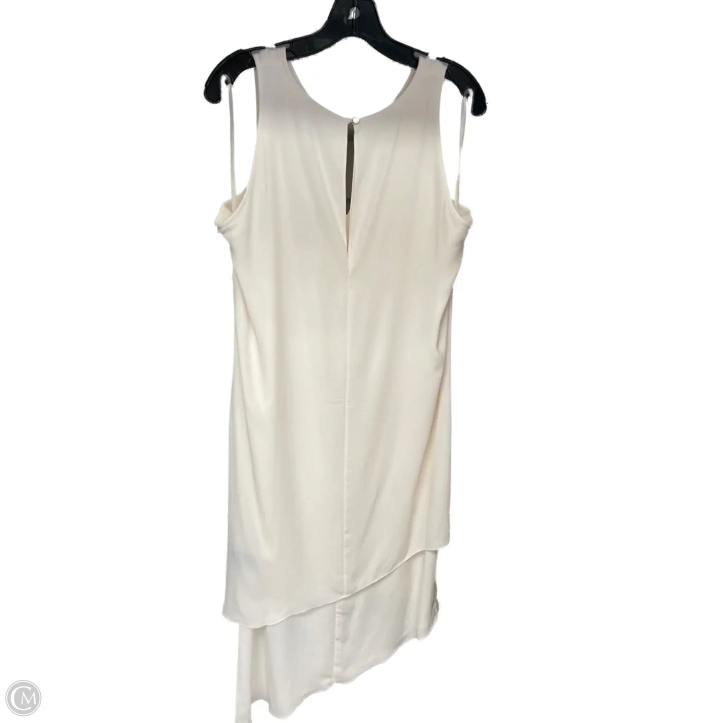 Dress Party Long By White House Black Market In Cream, Size: L