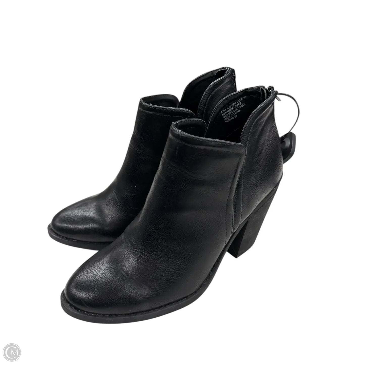 Boots Ankle Heels By Joie In Black, Size: 8.5