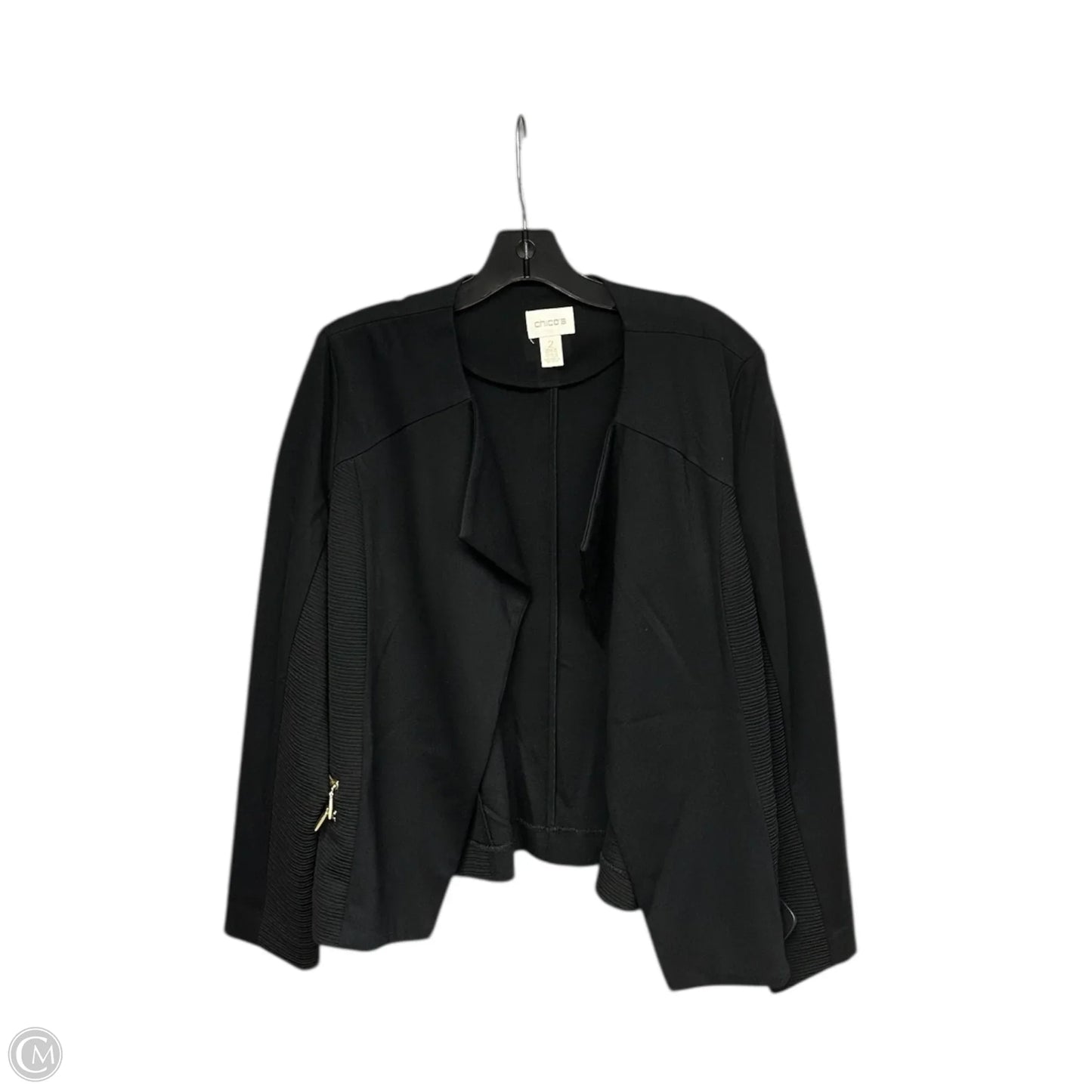 Blazer By Chicos In Black, Size: 2